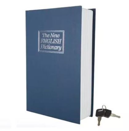 Miniatura 2 de Caja Fuerte Simulada Libro 270x200x65 Mm